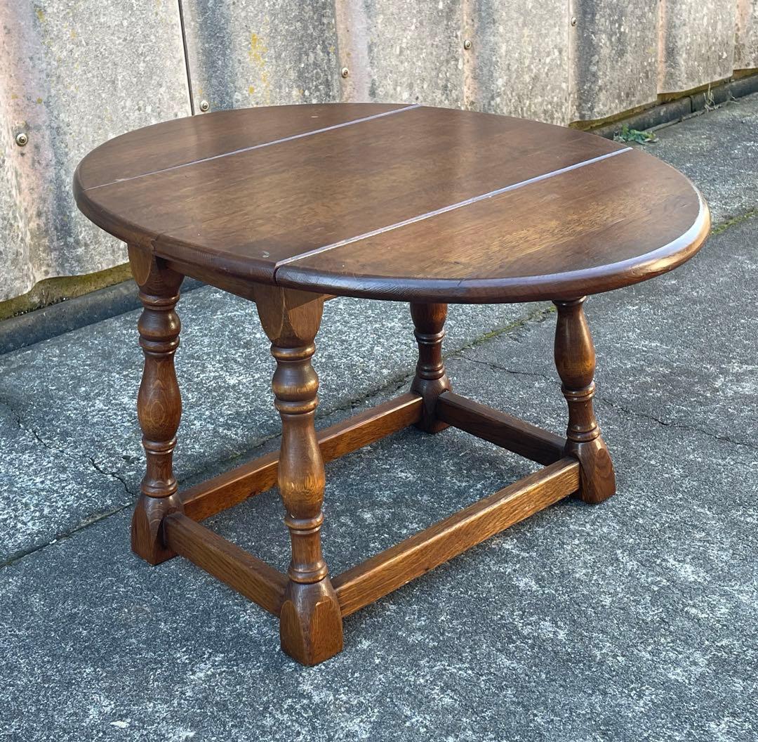 稀少/アンティーク/英国製/バタフライテーブル/ローテーブル /サイドテーブル