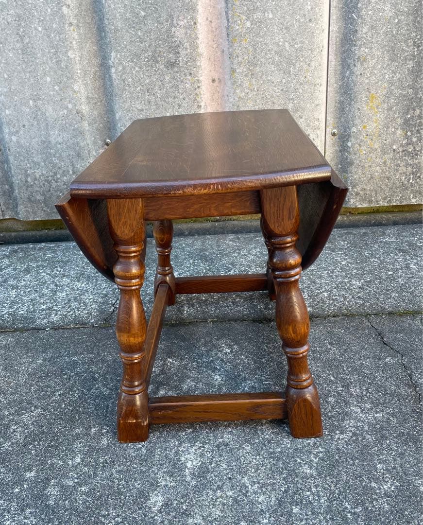 稀少/アンティーク/英国製/バタフライテーブル/ローテーブル /サイドテーブル