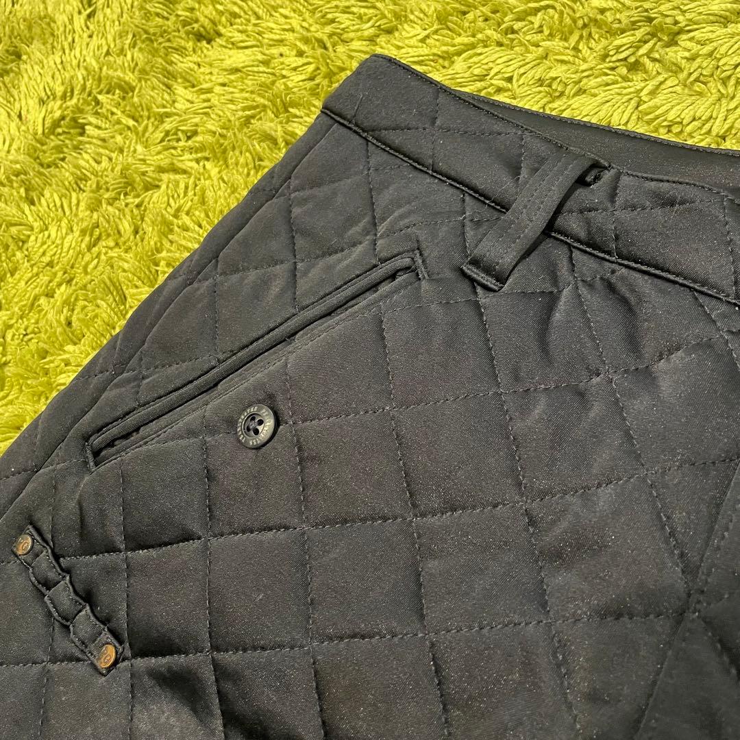 PEARLEY GATES キルティング中綿 ジョガーパンツ ネイビー サイズ1