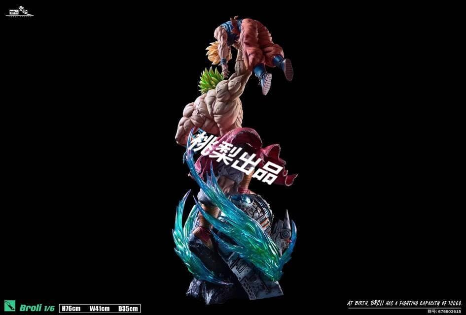 新品未開封『ドラコンボール』 超サイヤ人　ブロリー　ガレージキット スタチュー