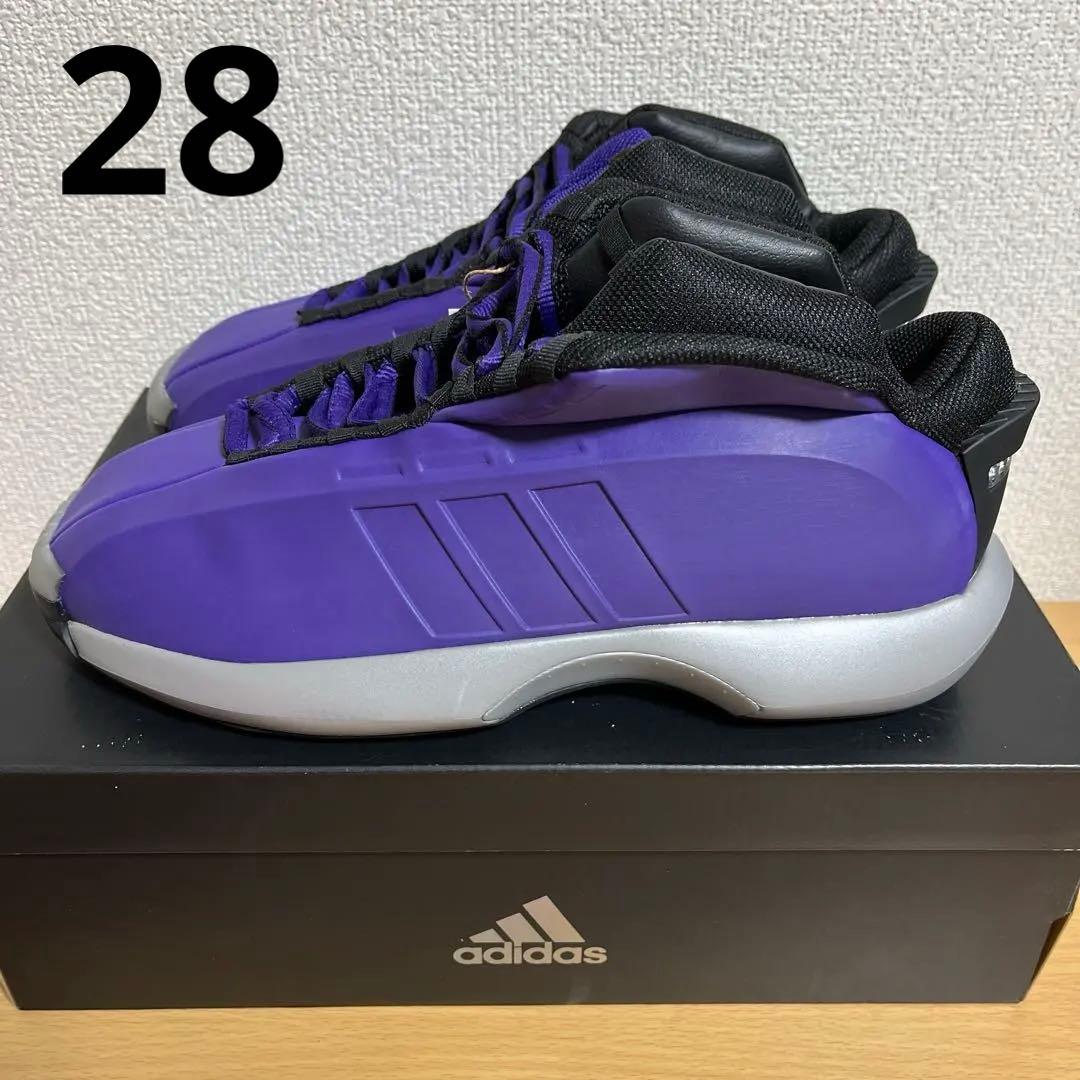 新品 ADIDAS CRAZY 1 KOBE PURPLE 28cm