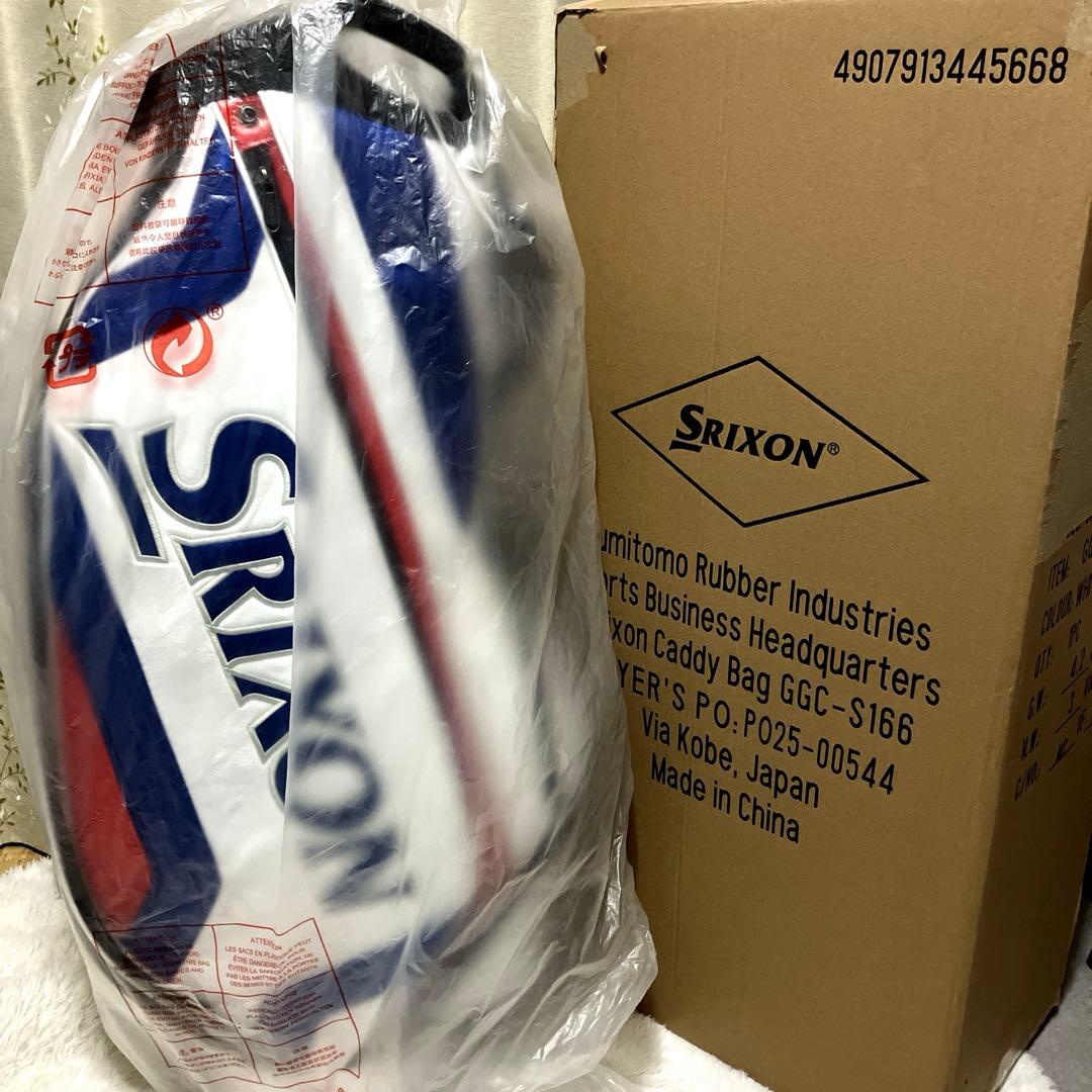 【新品】Srixon キャディバッグ トリコロール タグ付