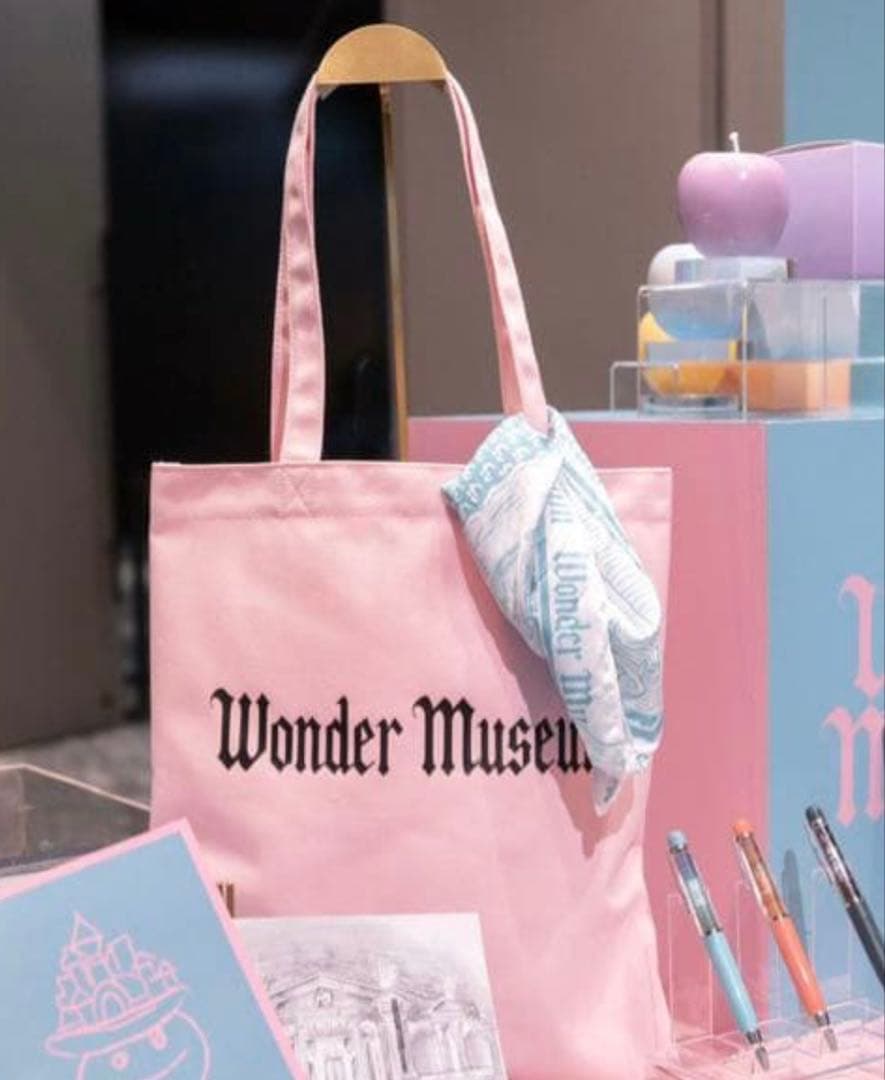 ミセスグリーンアップル WM福岡限定トートバッグピンク＆スカーフ　キーホルダー