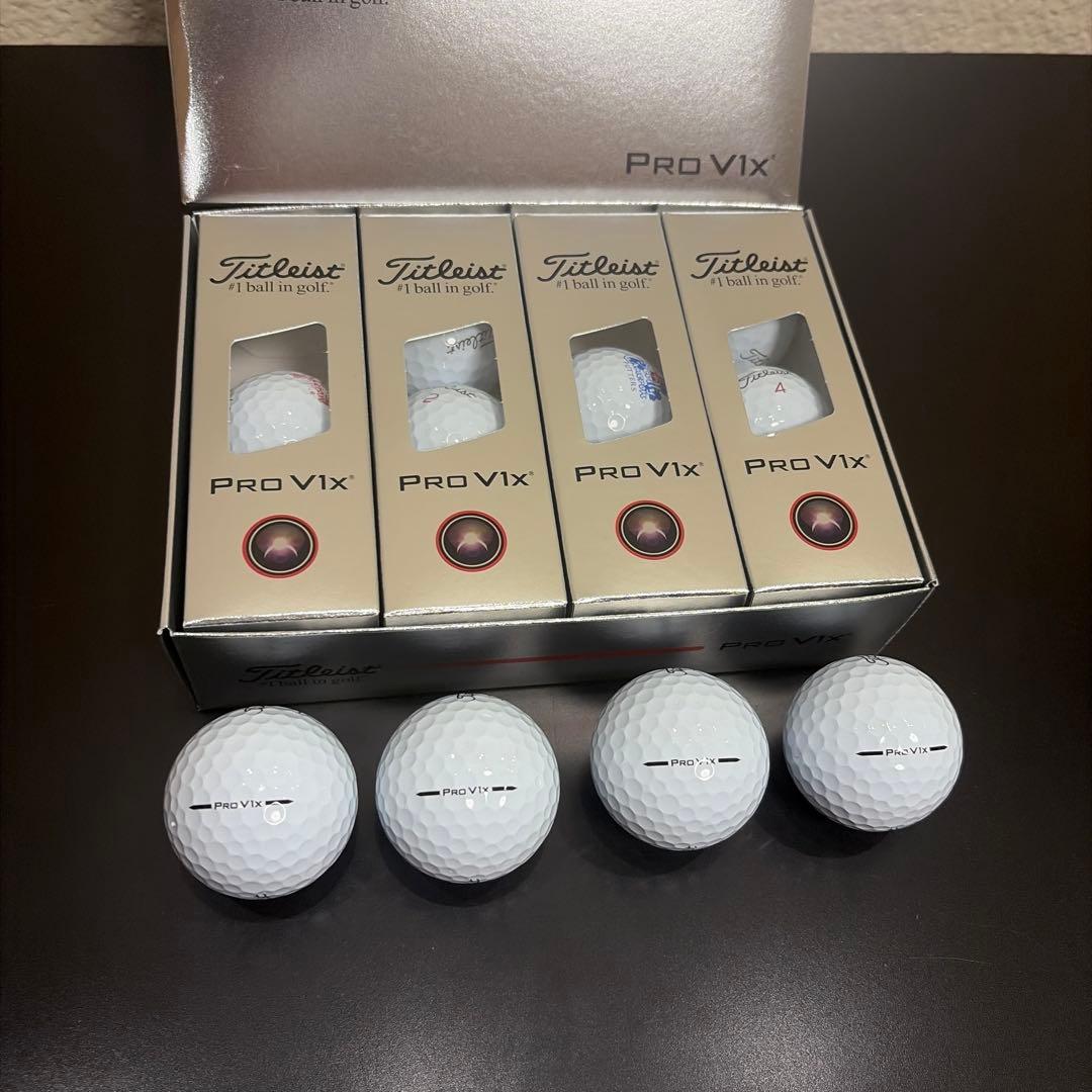 タイトリストPro V1 X スコッティキャメロン ゴルフボール 1ダース