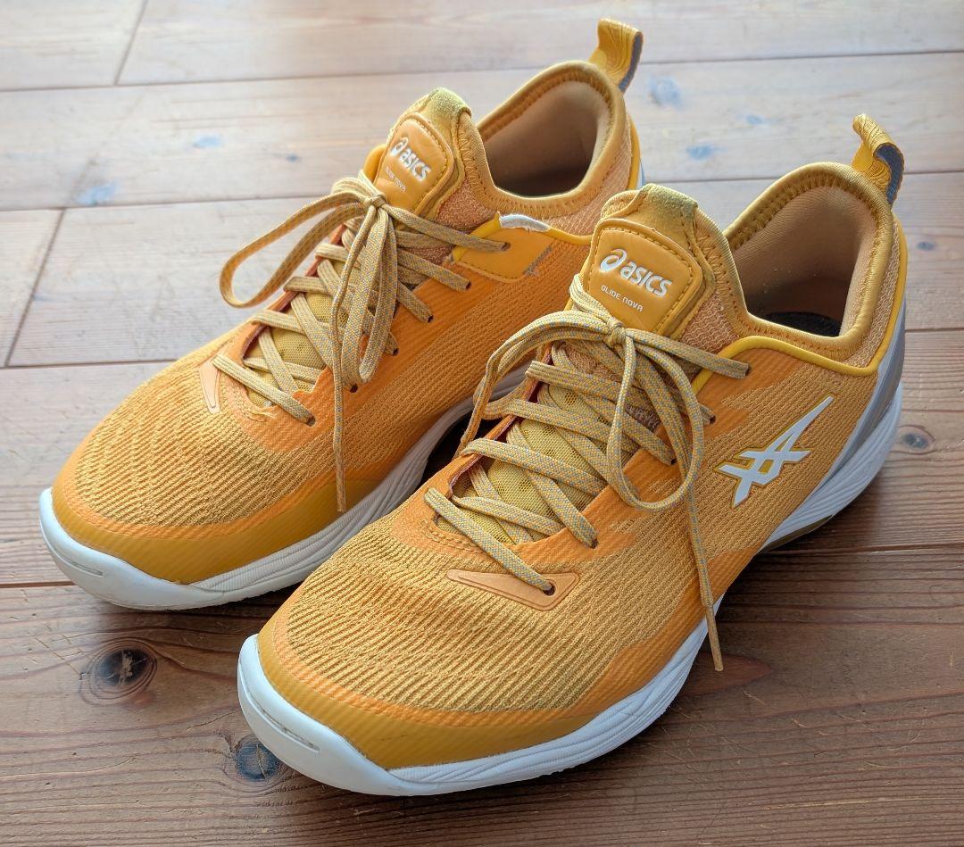 ASICS グライドノヴァff2 タイガーイエロー×ホワイト 25.0