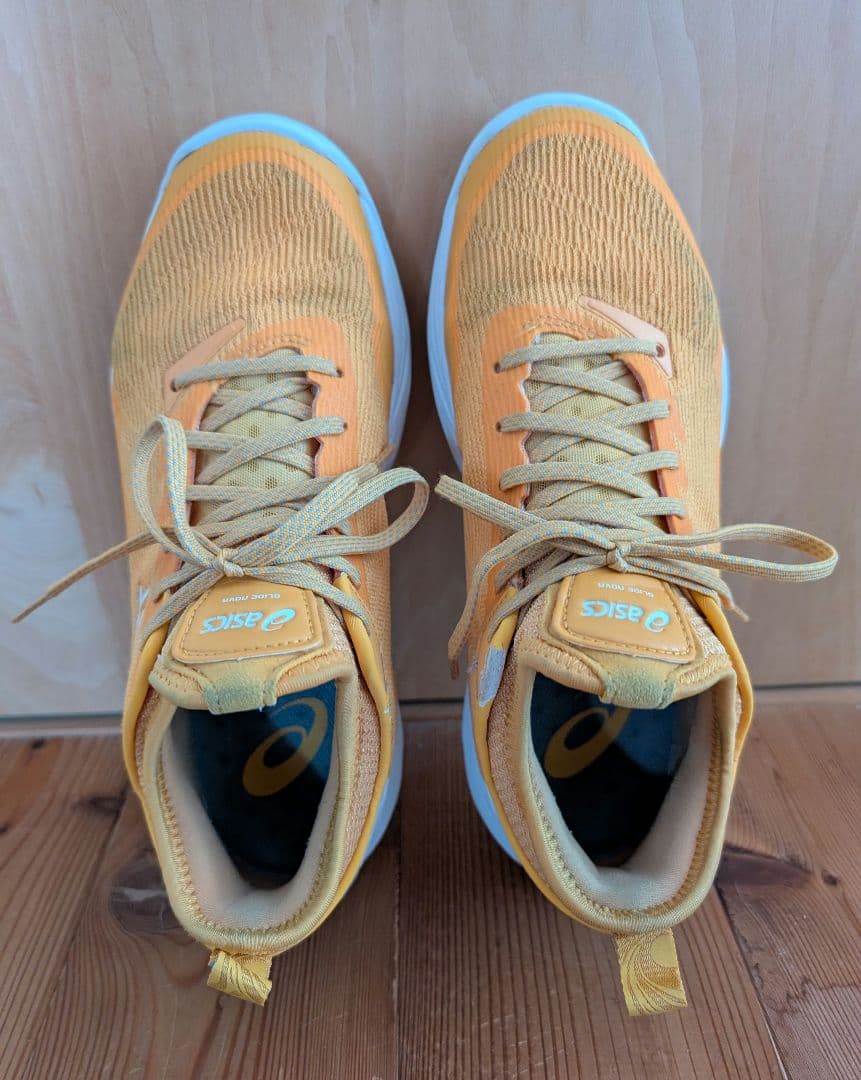 ASICS グライドノヴァff2 タイガーイエロー×ホワイト 25.0