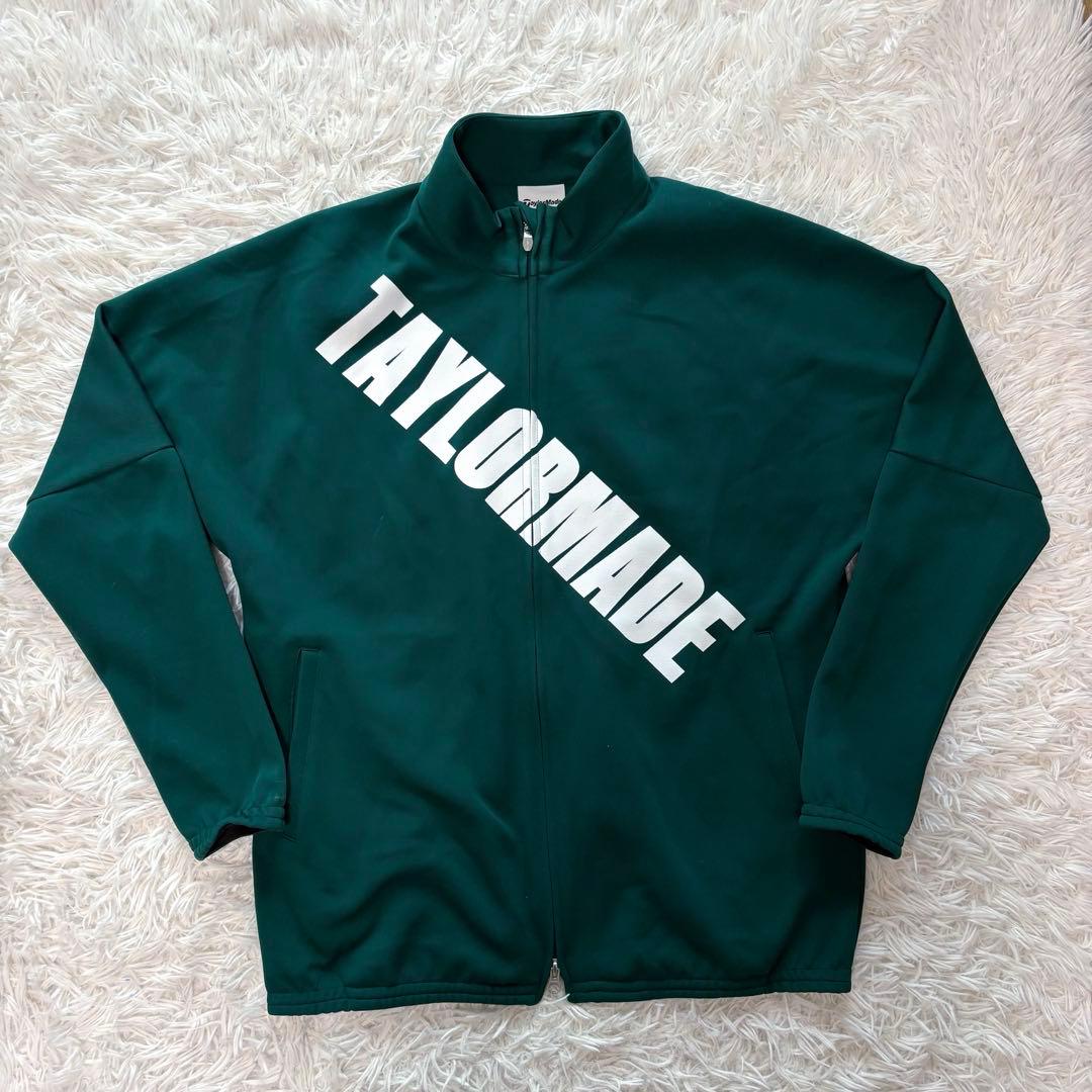 最新作 テーラーメイド セットアップ ジャージ ブルゾン グリーン ジップアップ