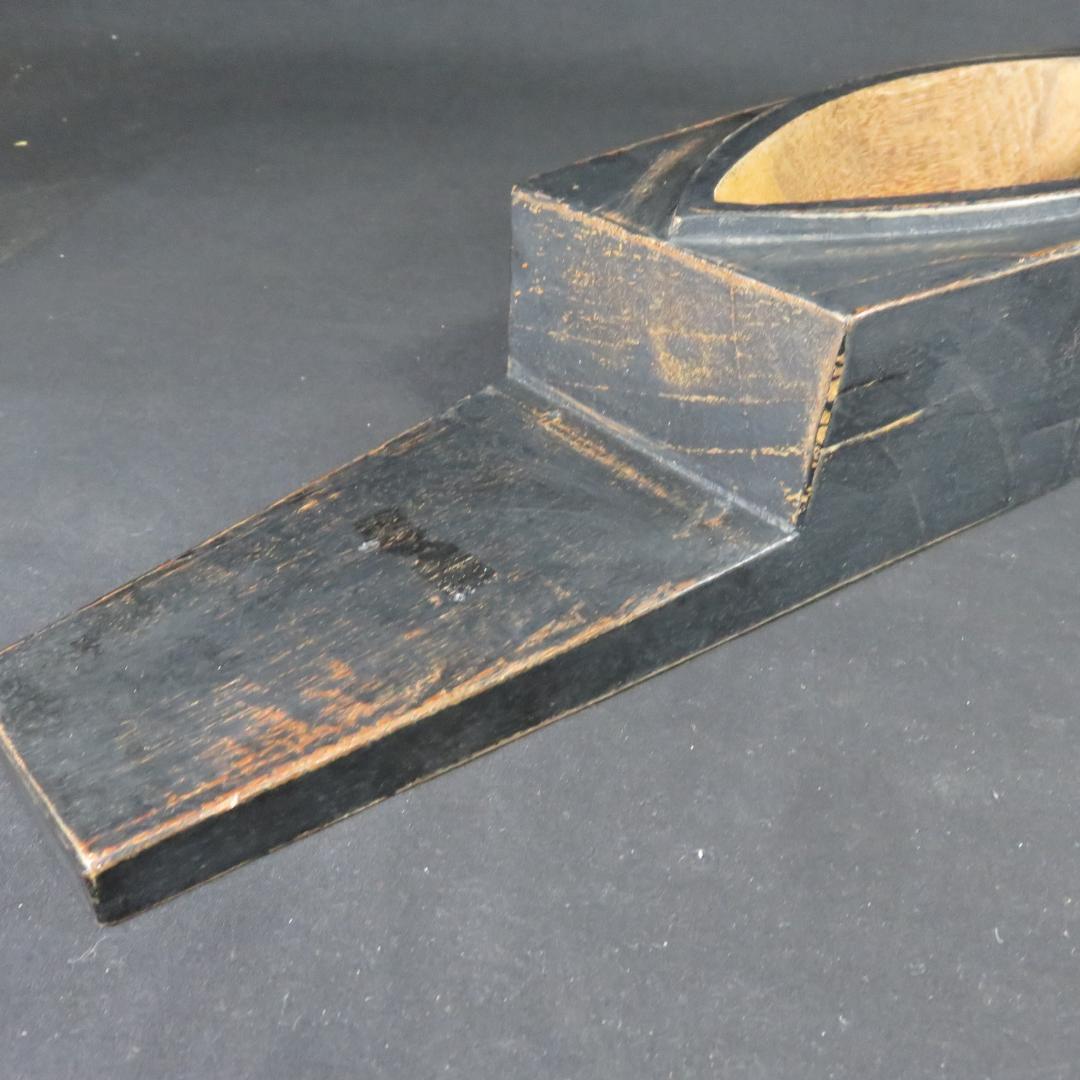 薬研 木製 江戸 明治 大正 和製アンティーク 古道具