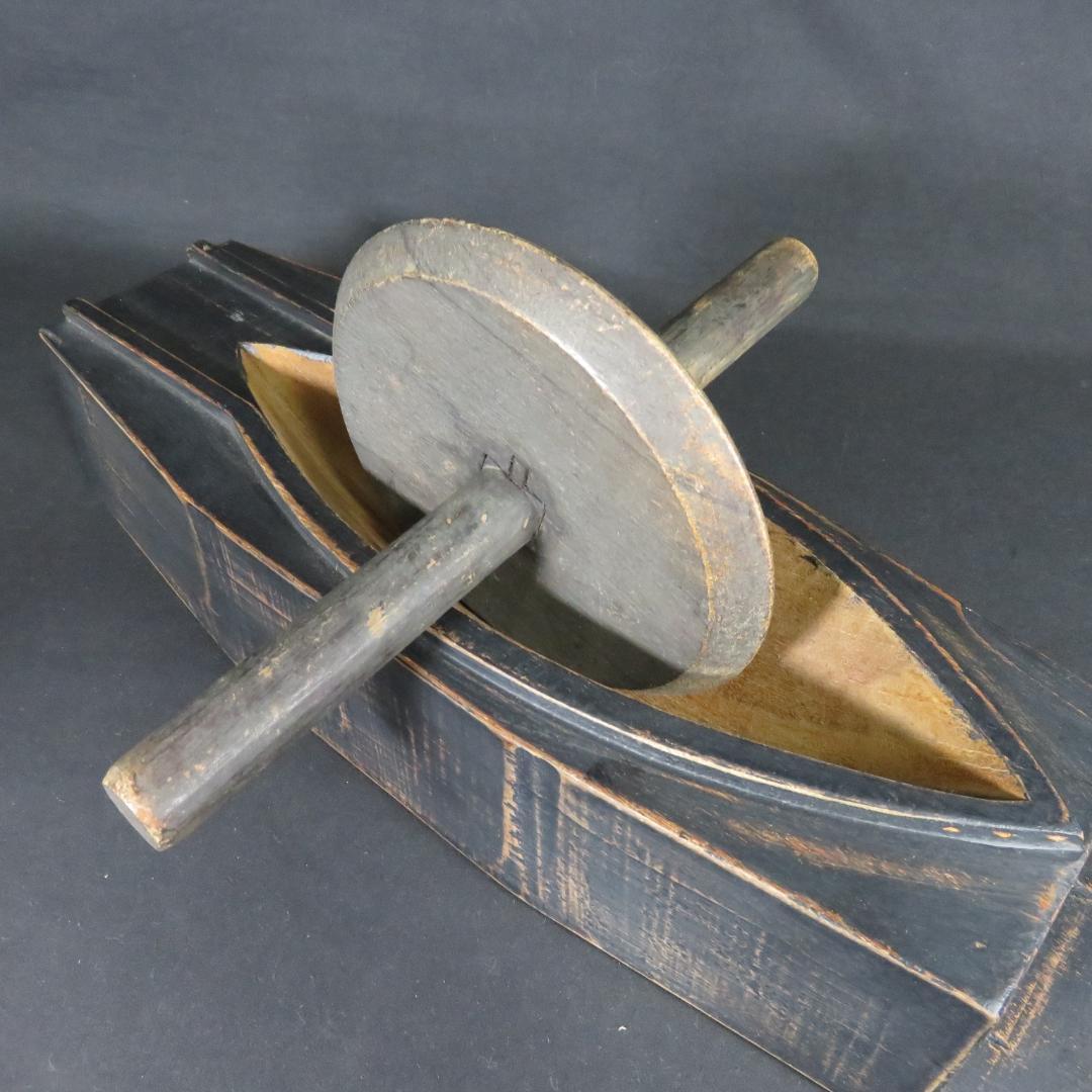 薬研 木製 江戸 明治 大正 和製アンティーク 古道具