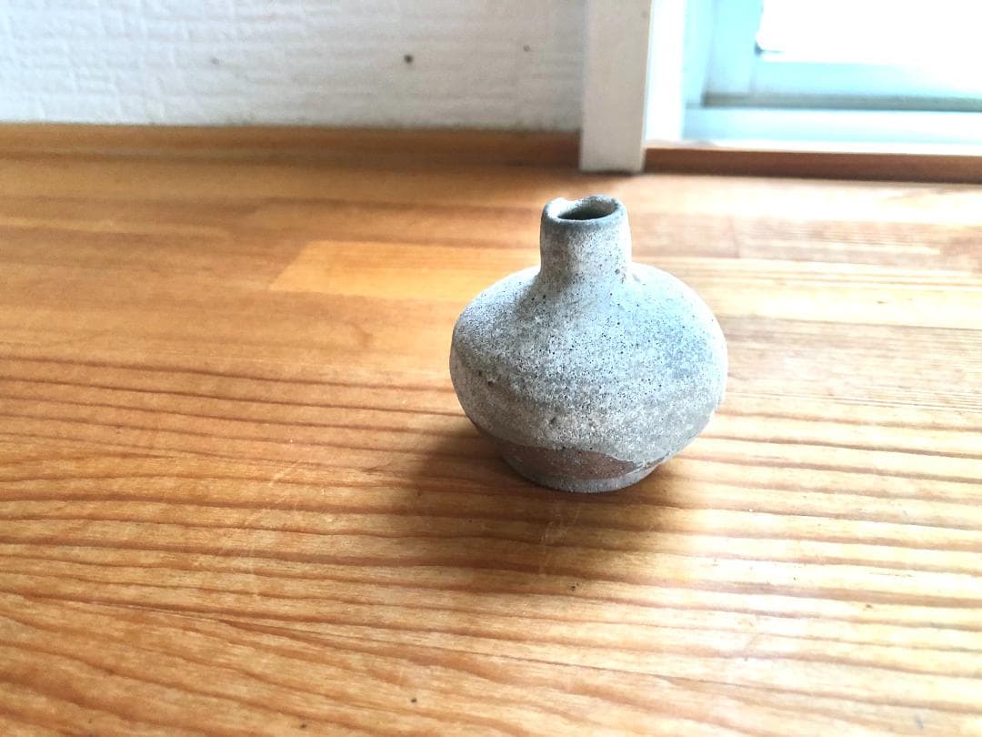 【タイ・骨董】宋胡録（スンコロク）白釉 小壺（1301年~1600年）