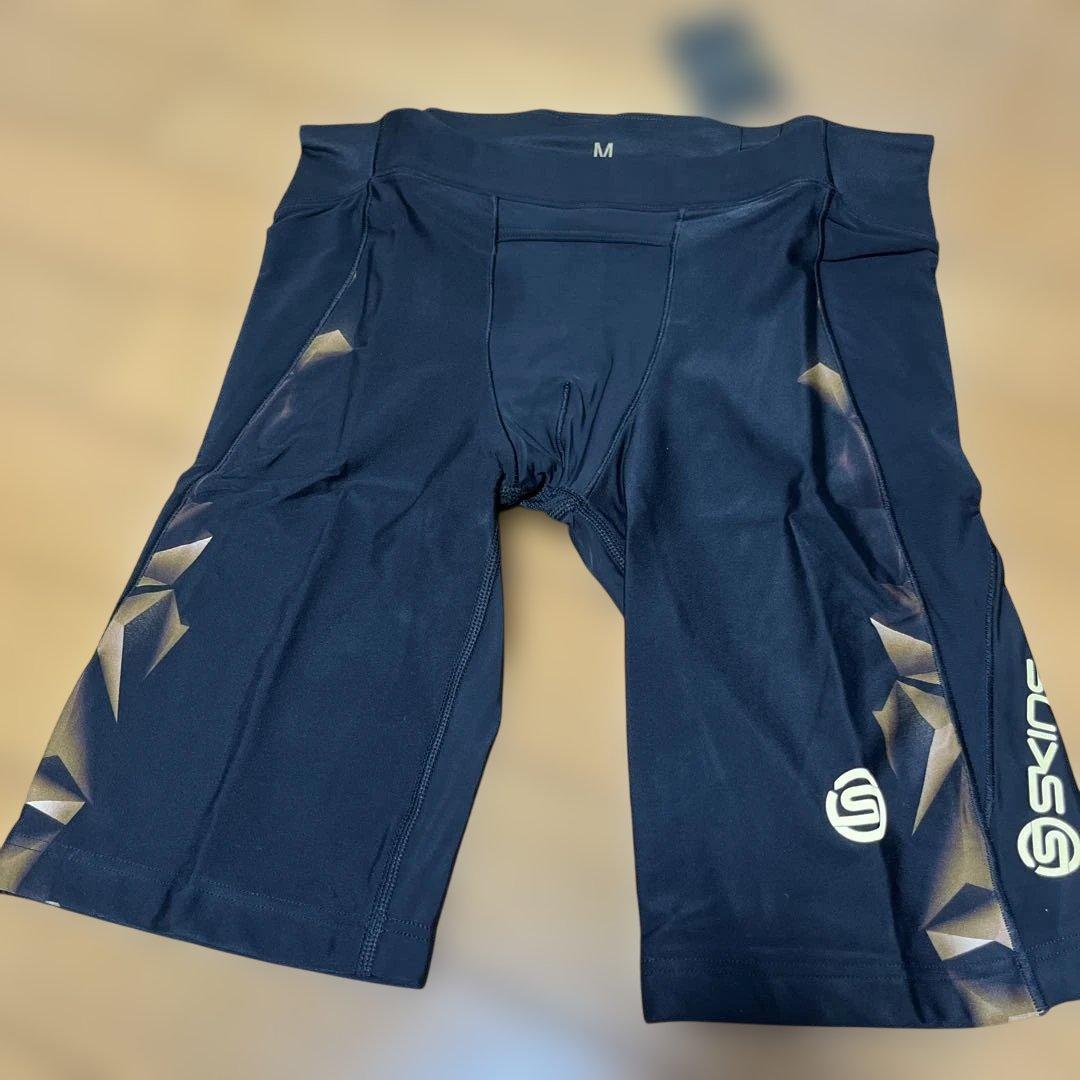 SKINS A400 トレーニングウェア スパッツ ハーフタイツ M