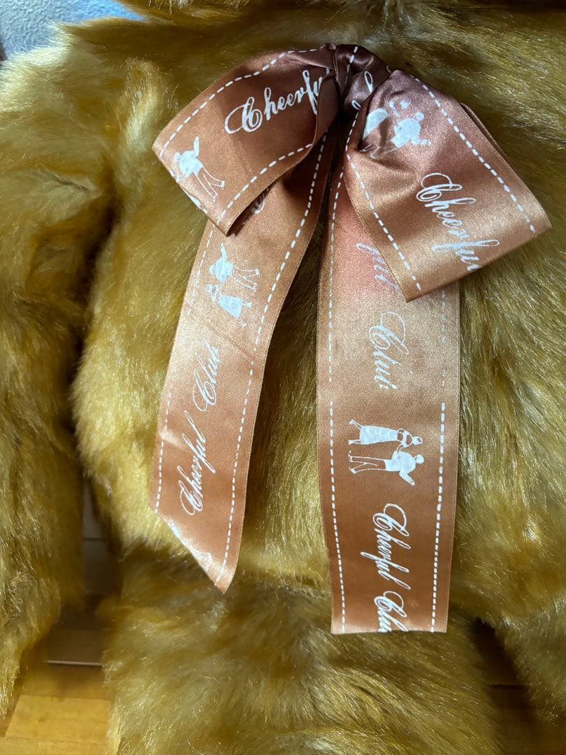 No.17 ぬいぐるみ　大きい茶色のクマのぬいぐるみ