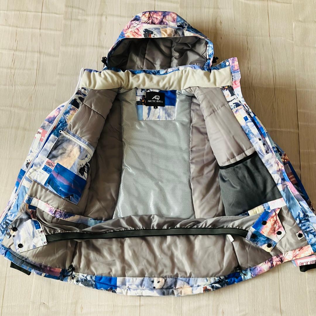 #W1 ✨ARCTICQUEEN✨スキーウェア 上下セット レディースS