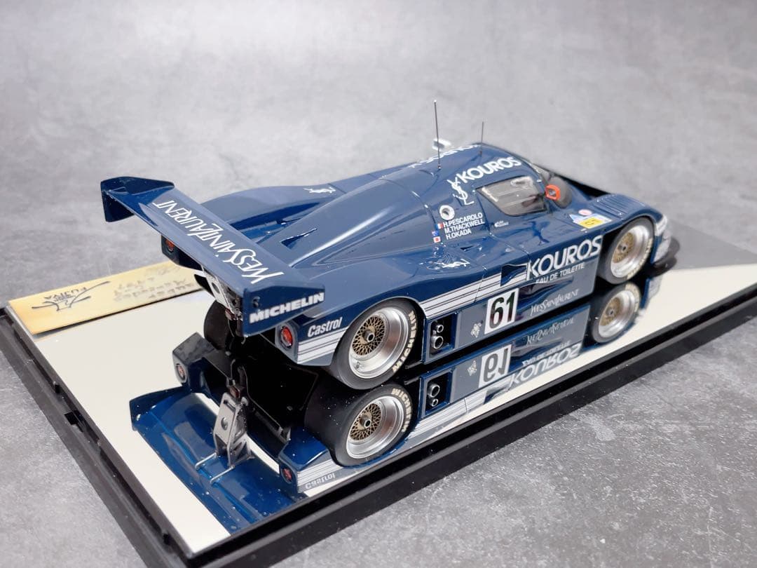 FUJIYA特別製作　 1/24 ザウバーメルセデス C9 #61 YSL