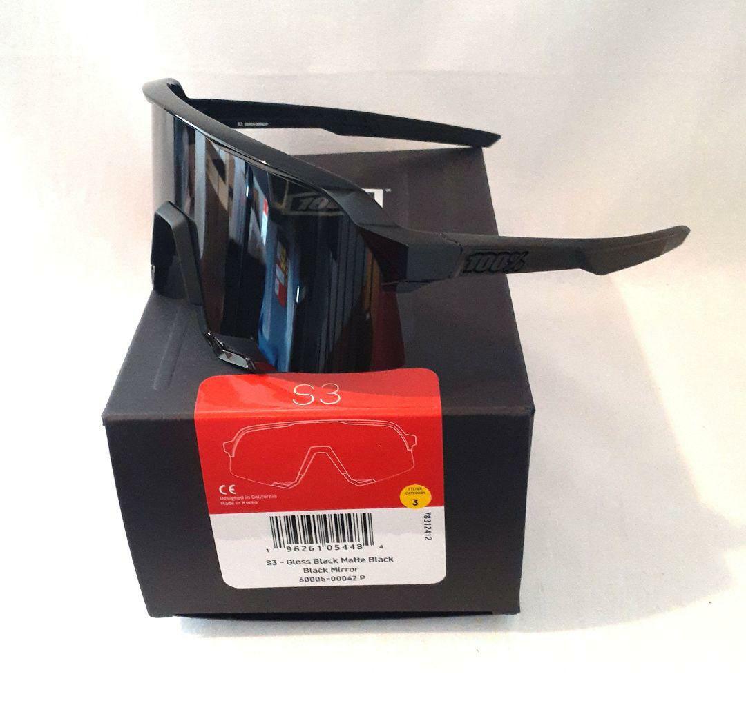 ぜんざい先生 100% S3 マットグロスブラック ワンハンドレッド