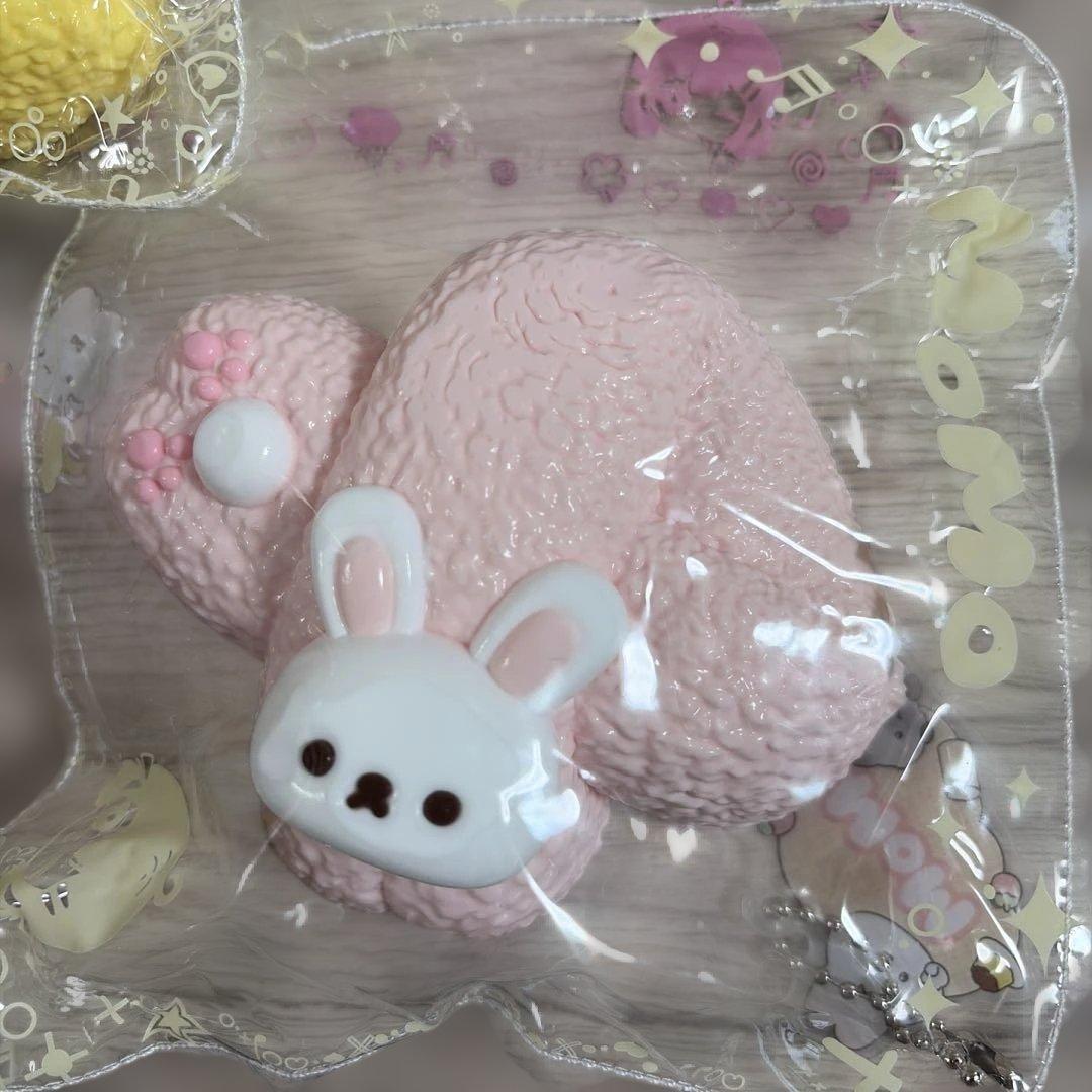 MOMO スクイーズ 冬のシリーズ ひよこ うさぎ くま