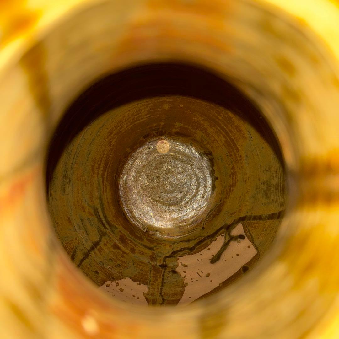 小鹿田焼 おんたやき 壺 大壺 花瓶 焼物 陶器 新品 48cm