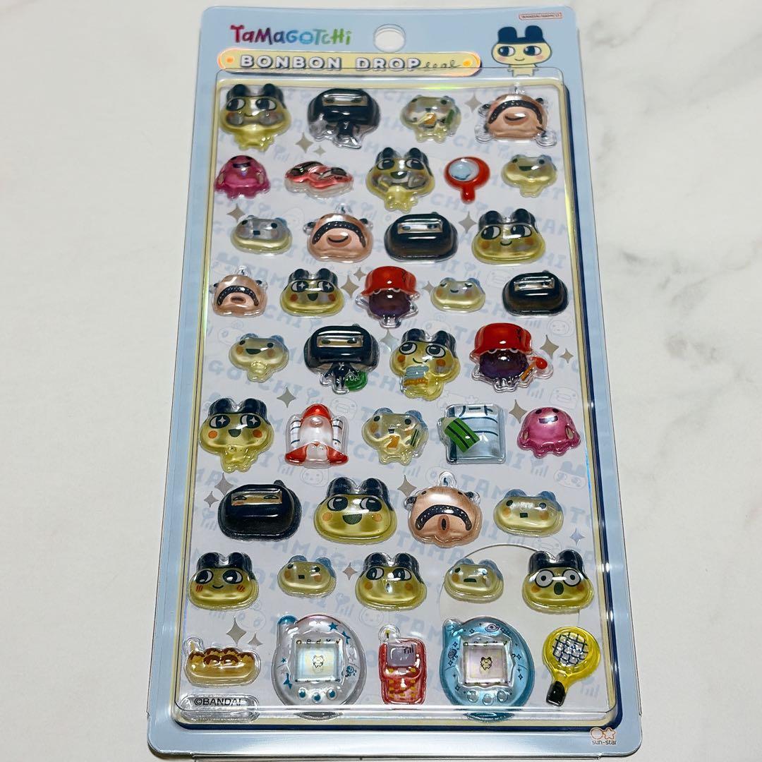 【正規品】たまごっち　ボンボンドロップ　キラキラシール2 たまごっちシールセット