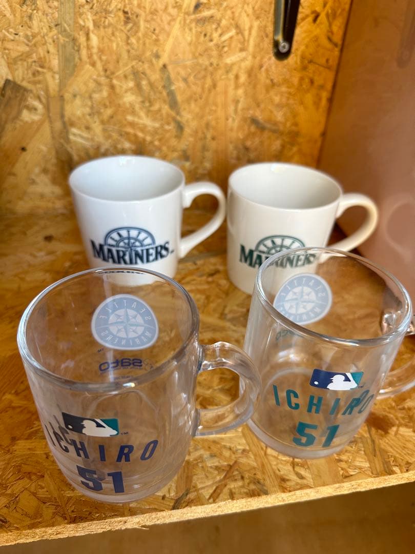 satoちゃん冷蔵庫　イチローコラボコップ