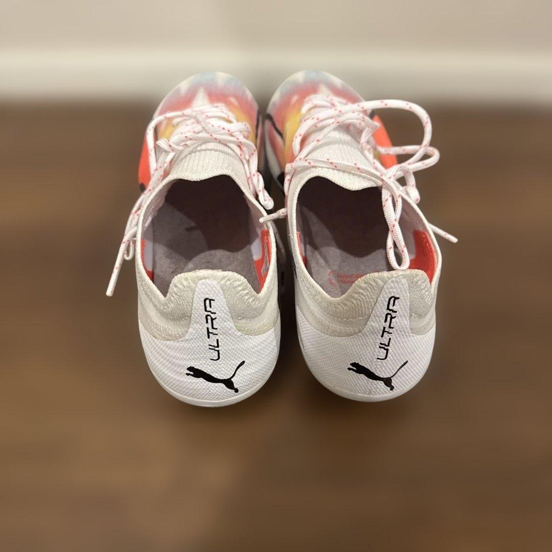 Puma サッカーシューズ スパイク ホワイト/レインボー