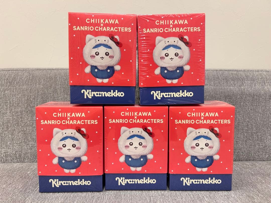 ちいかわ×サンリオキャラクターズ Kiramekko セミコンプリートセット