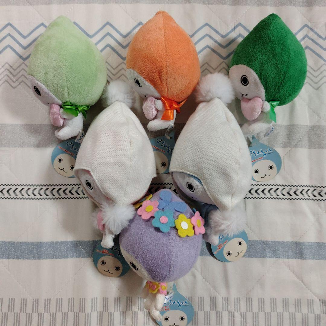 ぴちょんくん ぬいぐるみ6体セット　ダイキンエアコン マスコットキャラクター