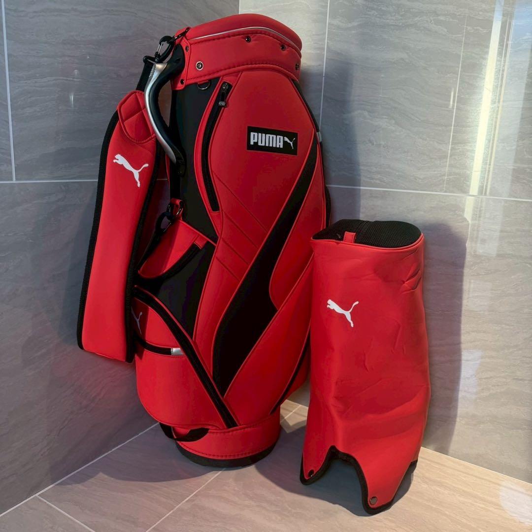 【極美品】プーマ　エッセンシャル　キャディバッグ　9.0型