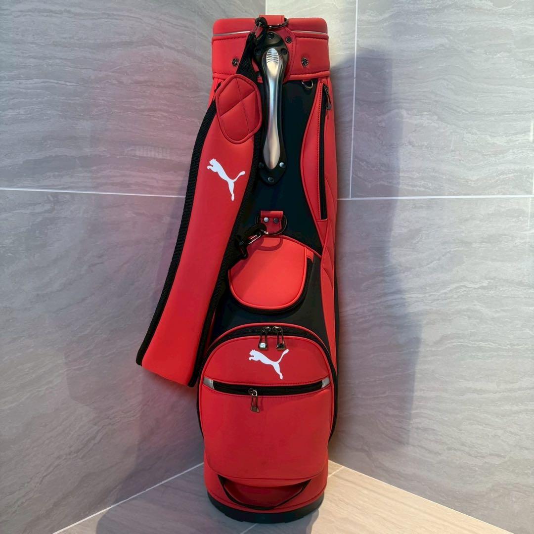 【極美品】プーマ　エッセンシャル　キャディバッグ　9.0型