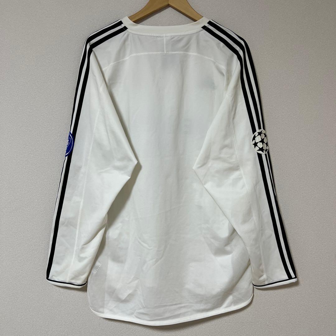 adidas レアル・マドリード　長袖ユニフォーム　03/04 XL UEFA