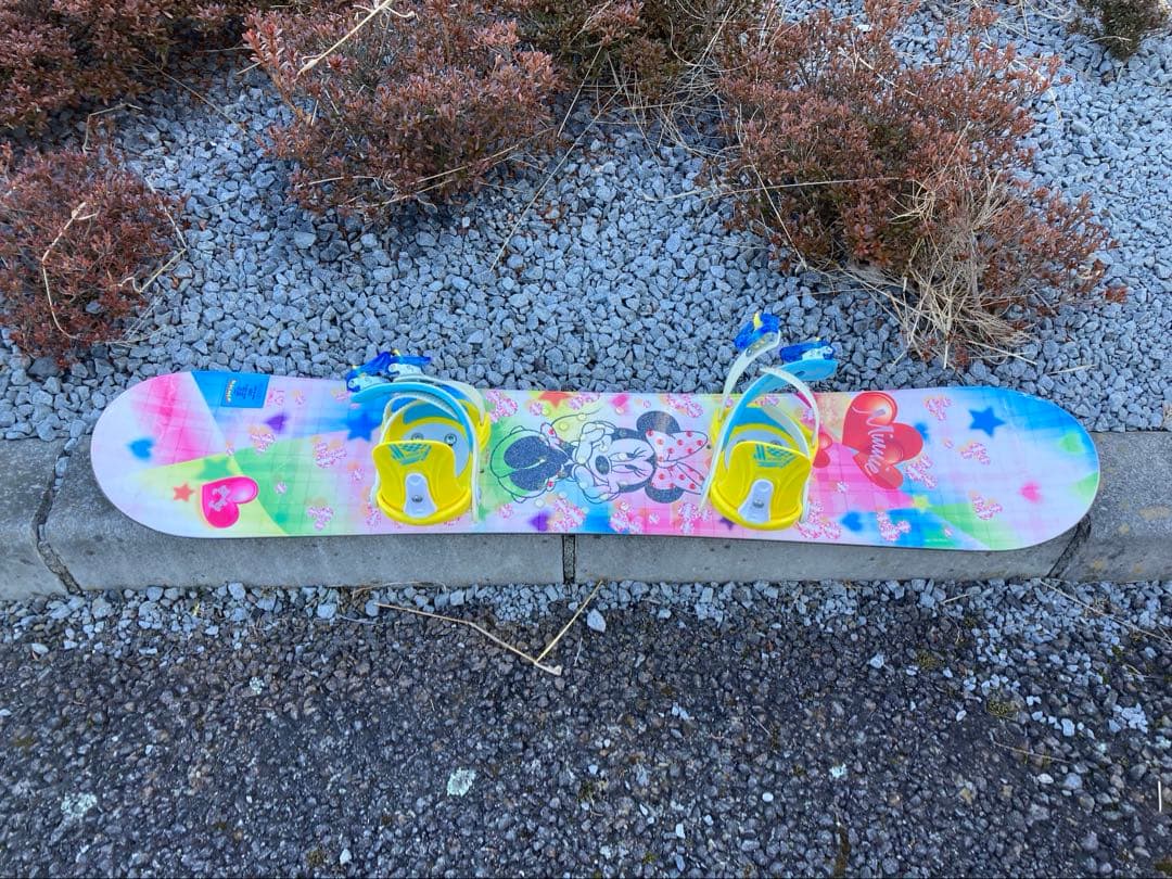 【値下げしました】ミニーマウス スノーボード120