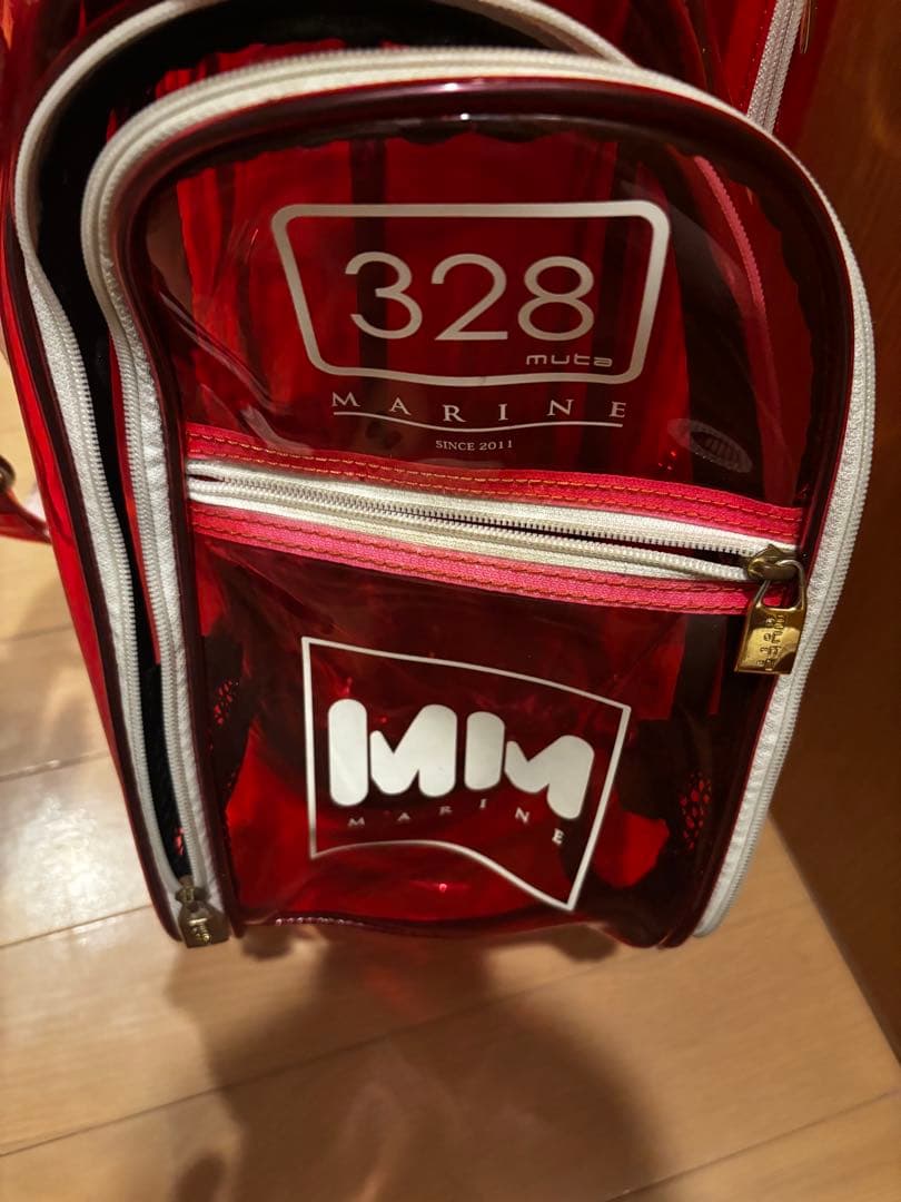 muta 赤色 キャディバッグ　ジャンク品