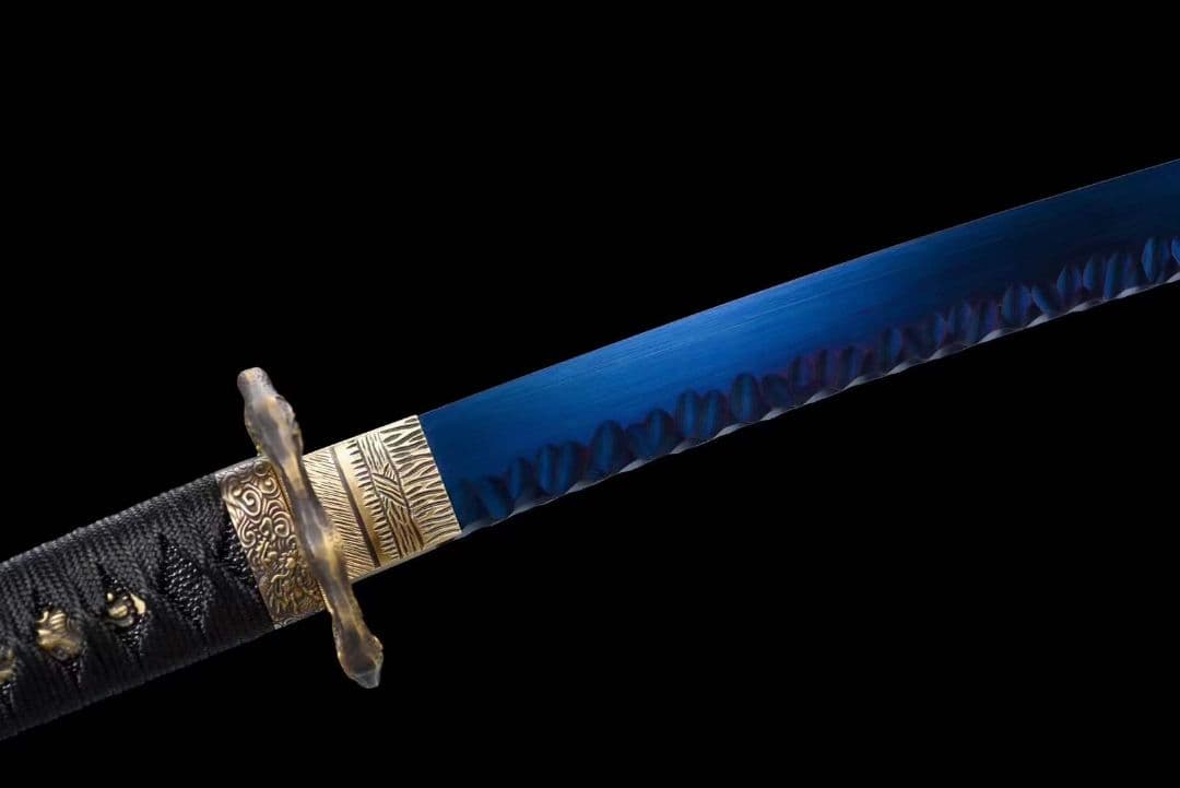 焼成打石紋武士刀【龍刃打刀】古兵器 武具　刀装具　日本刀　模造刀 居合刀