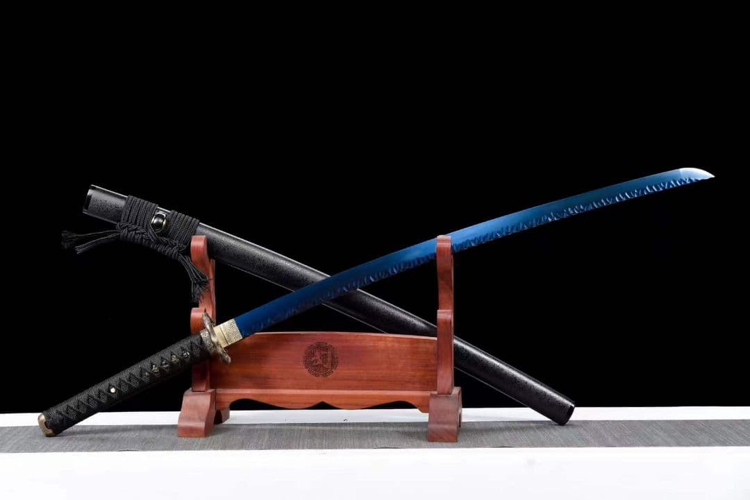 焼成打石紋武士刀【龍刃打刀】古兵器 武具　刀装具　日本刀　模造刀 居合刀