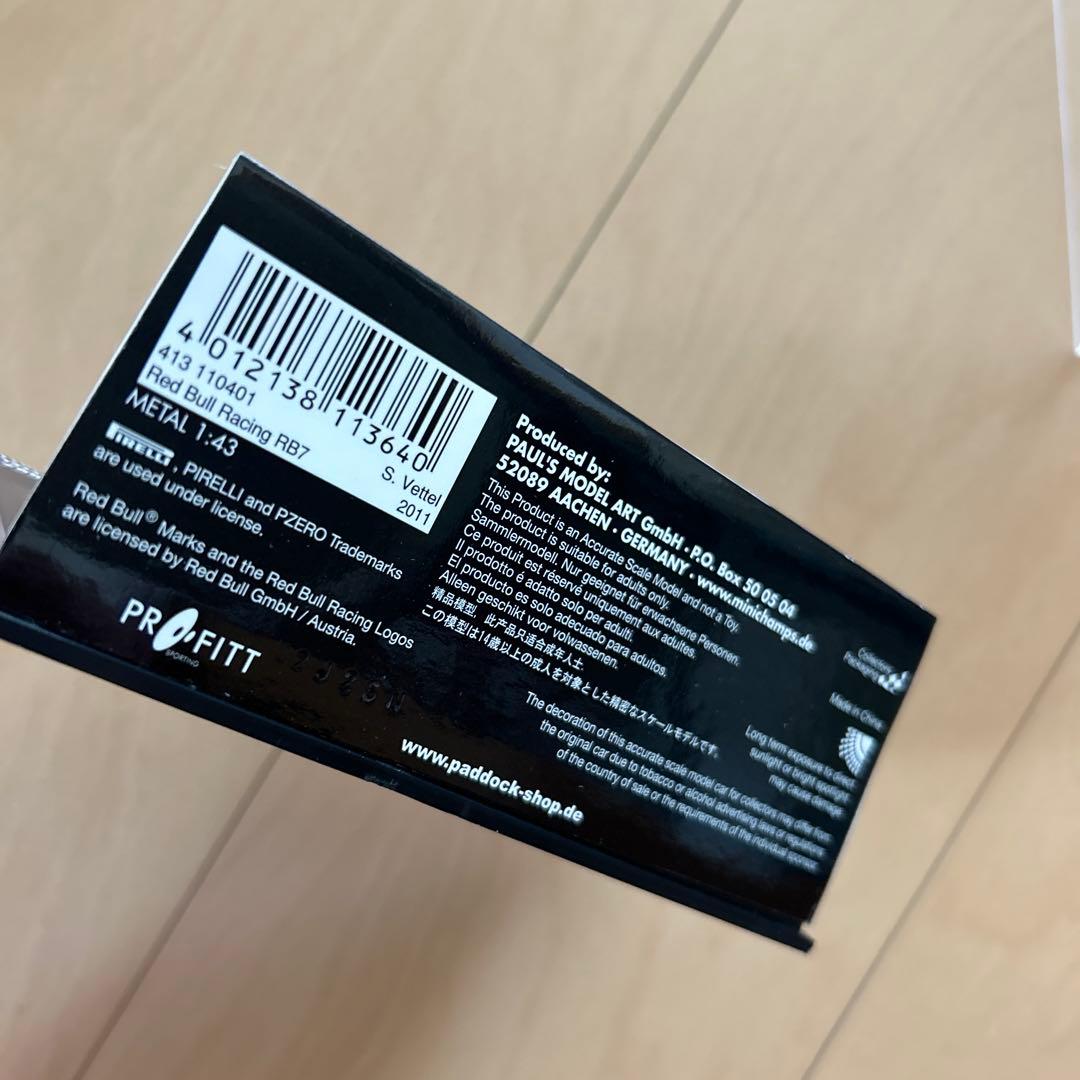 【即購入ok!!】1/43 レッドブル RB7 モナコGP限定