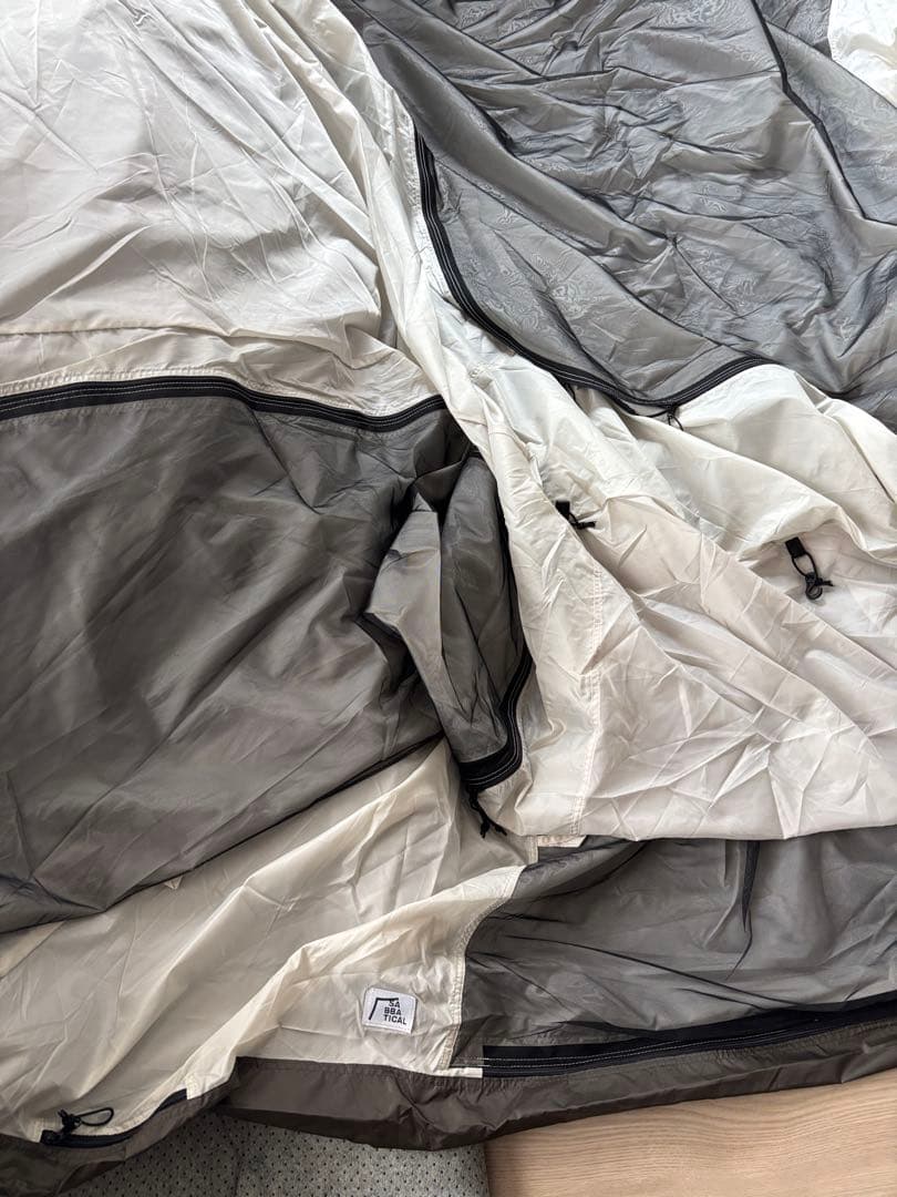 ★ SABBATICAL アルニカ　中古品予備パーツ、グランドシート付★