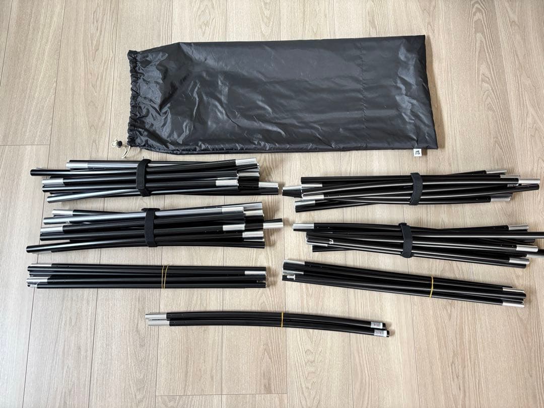 ★ SABBATICAL アルニカ　中古品予備パーツ、グランドシート付★