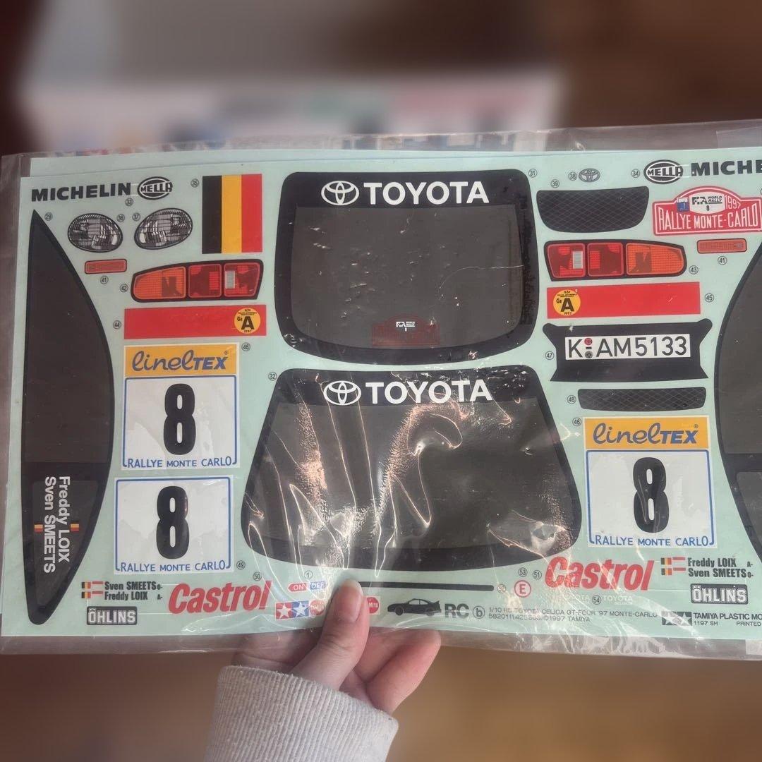 トヨタ セリカ GT-Four '97 モンテカルロ 1/10 電動ラジオカー