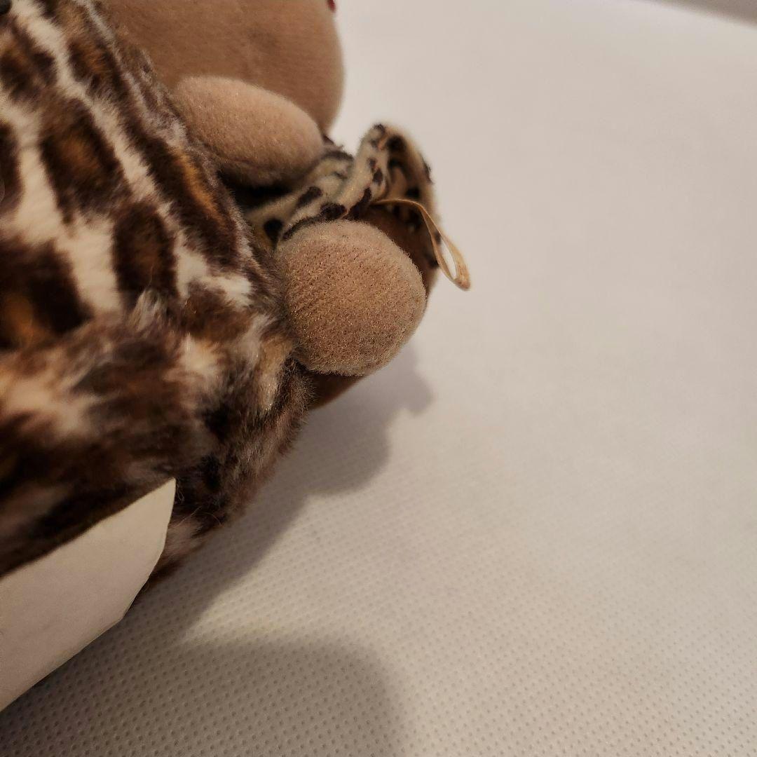 2002年製 ハローキティ ガングロ ヒョウ柄 携帯電話ホルダー カー用品