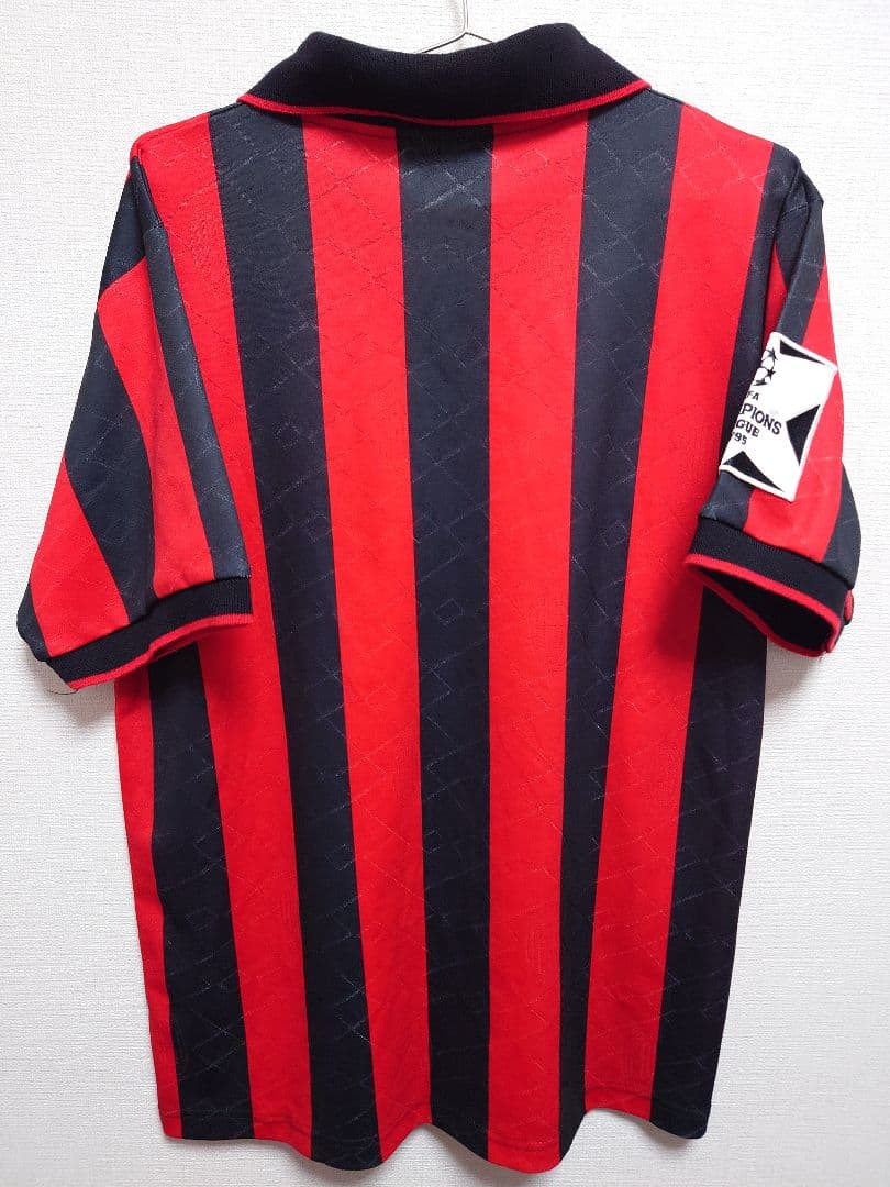 Lotto　ACミラン　1994〜95 CL仕様　パッチ付き