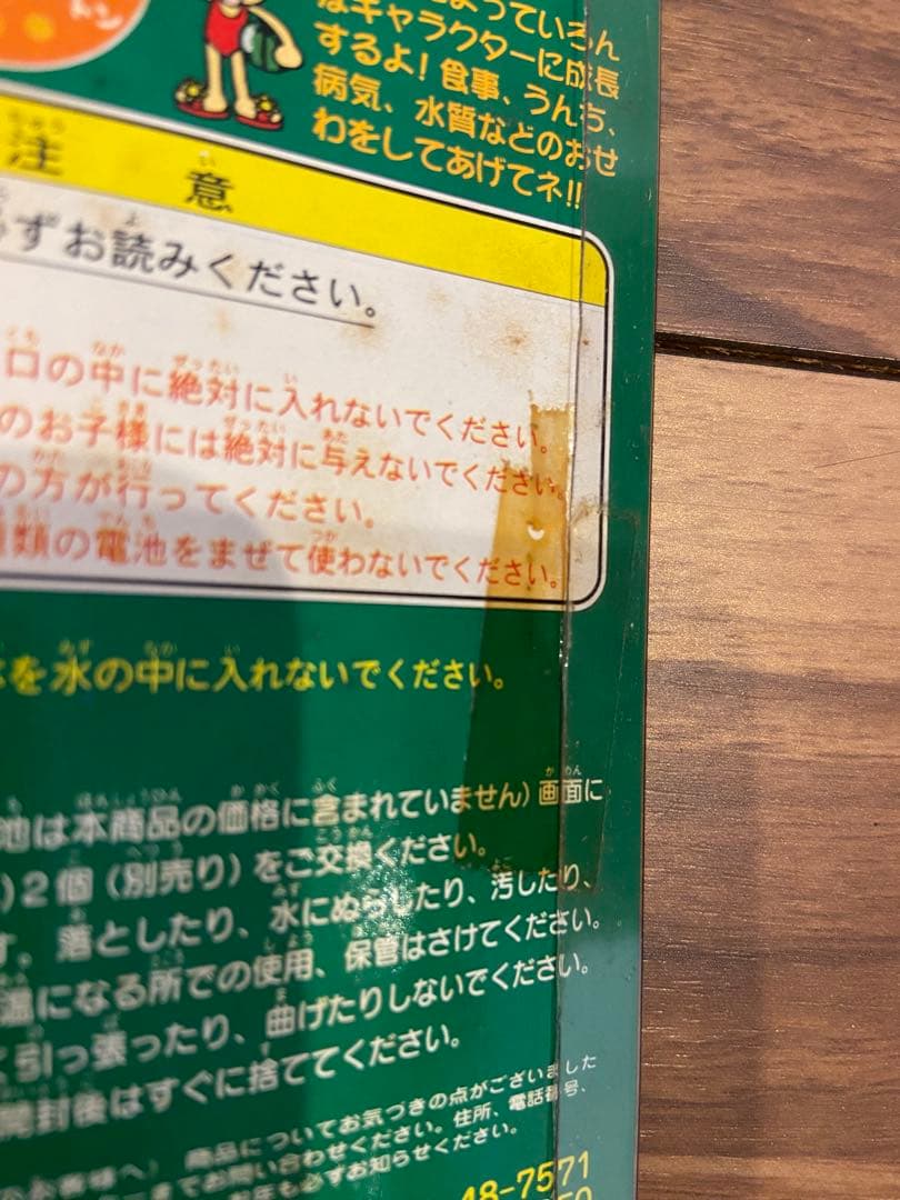 海で発見 たまごっち