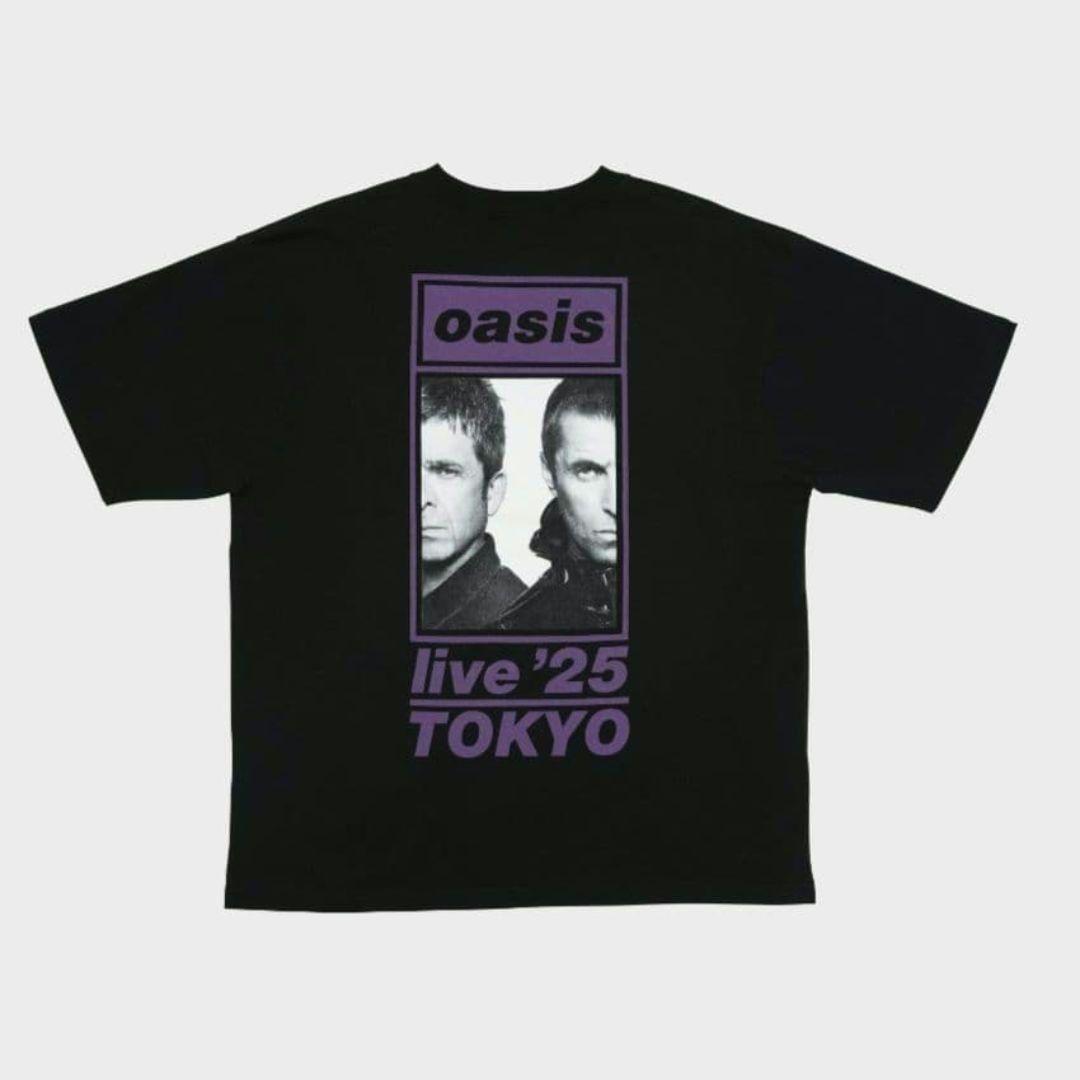値下げ❌　Mサイズ　oasis 東京限定Tシャツ 10/25　ポスターセット