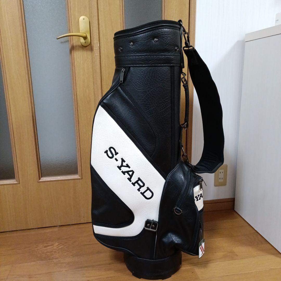 S-YARD 　エスヤード　合皮 ゴルフバッグ キャディバッグ