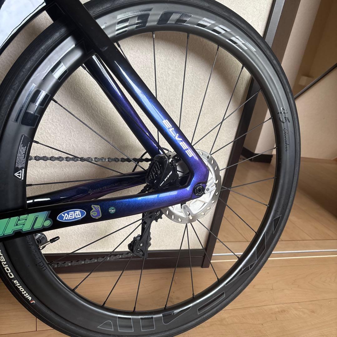 グストアタッキカーボンホイール45リムハイト