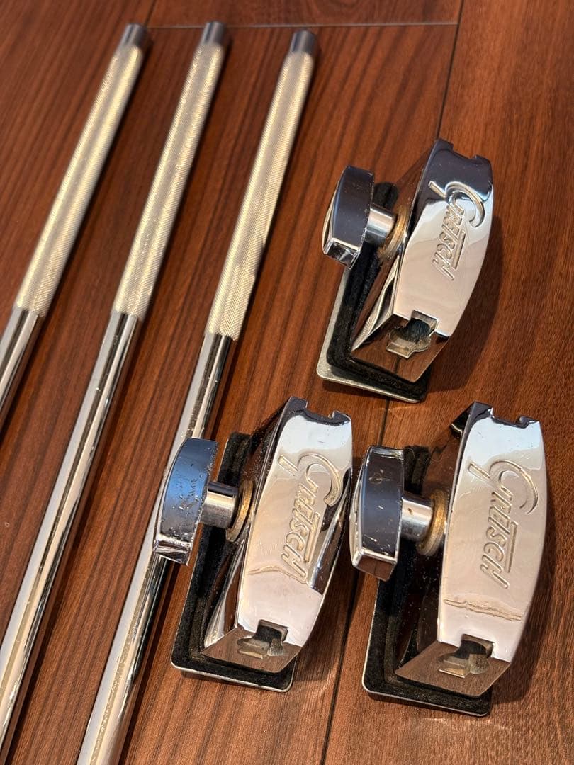 ※カワイ　80's Gretsch フロアタムブラケット&レッグセット