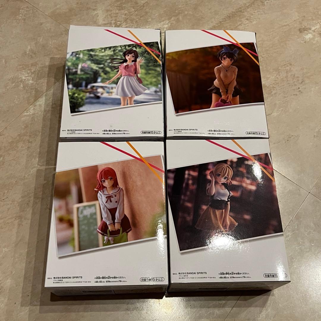 【未開封】　「彼女、お借りします」 かのかり　フィギュアセット