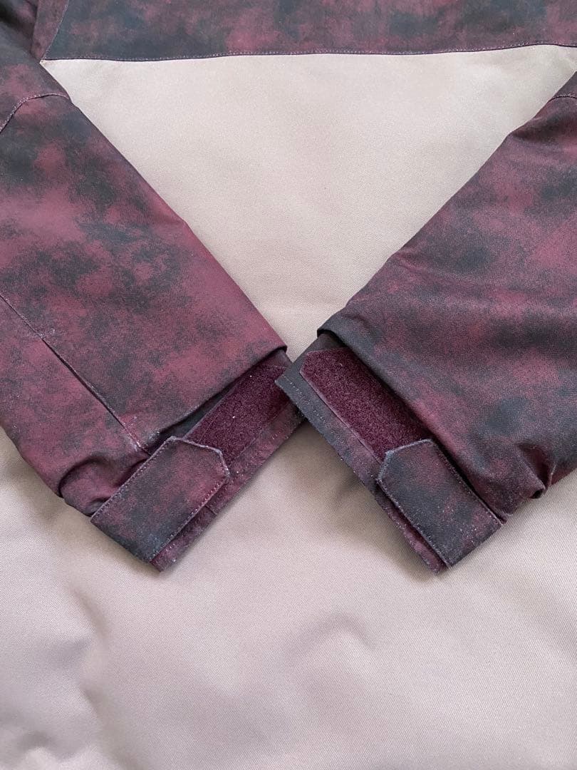 VOLCOM 子ども用スノーボードウェア 紫と茶色