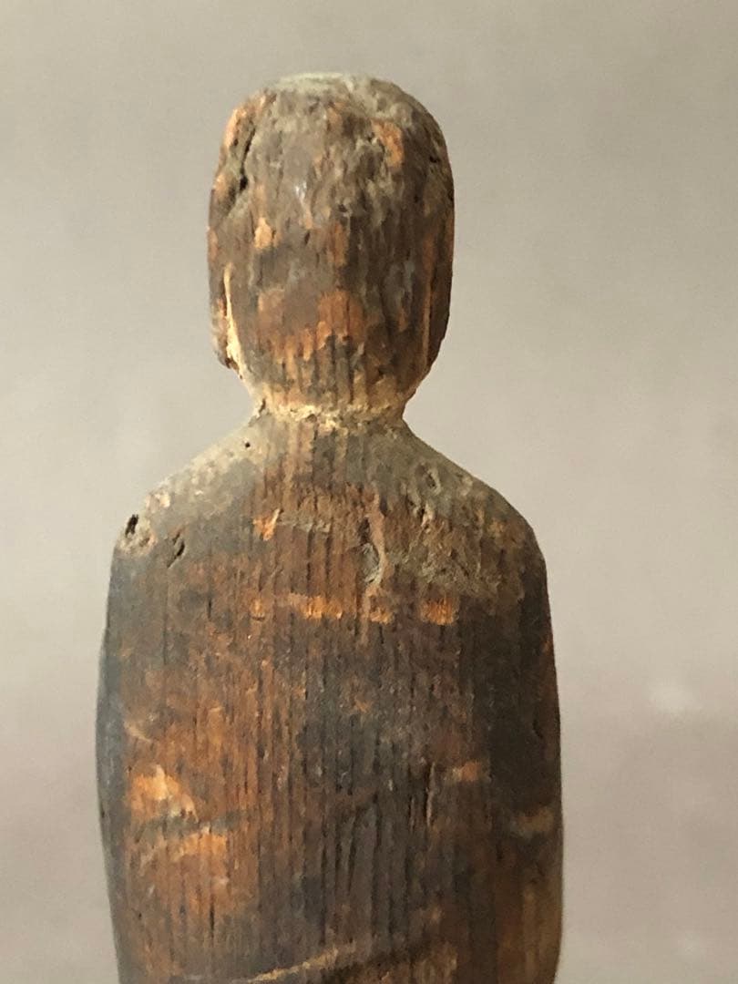 骨董　木製　古仏像　アンティーク