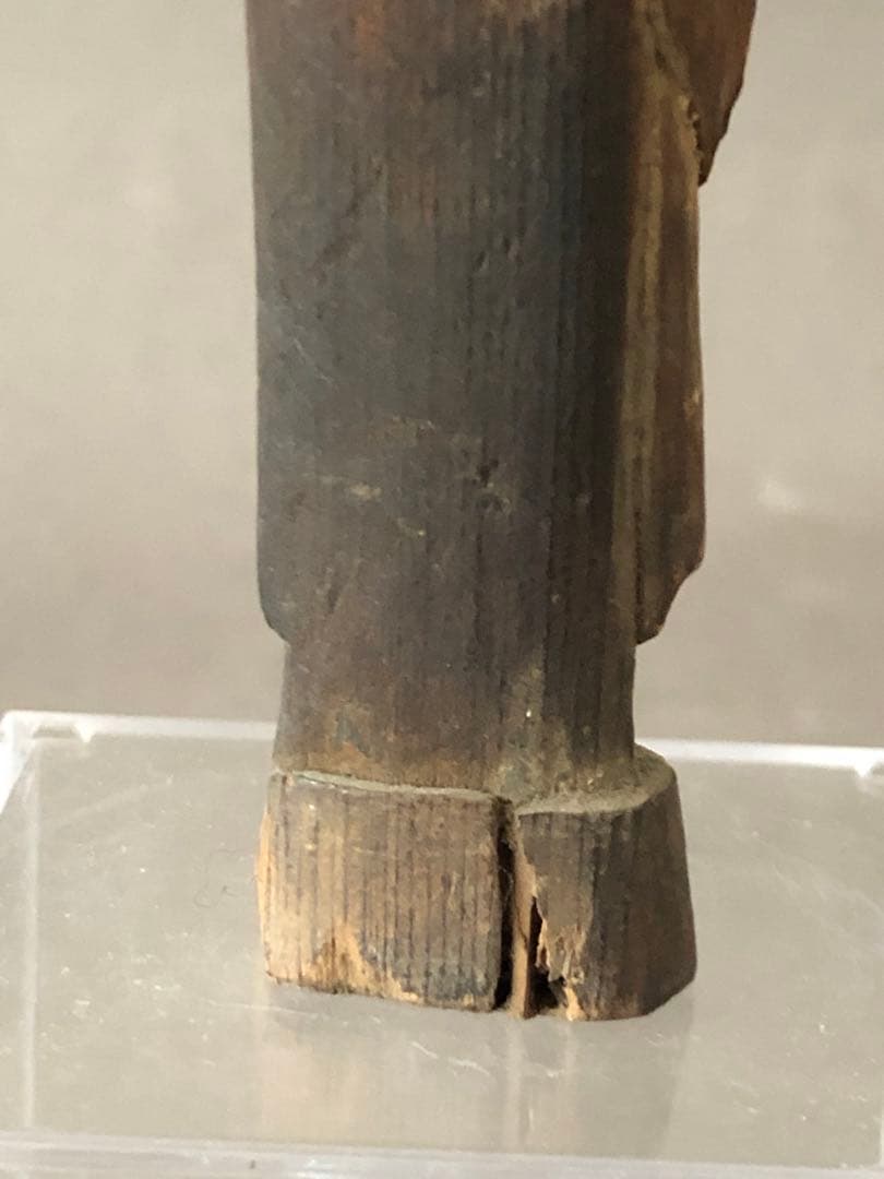 骨董　木製　古仏像　アンティーク