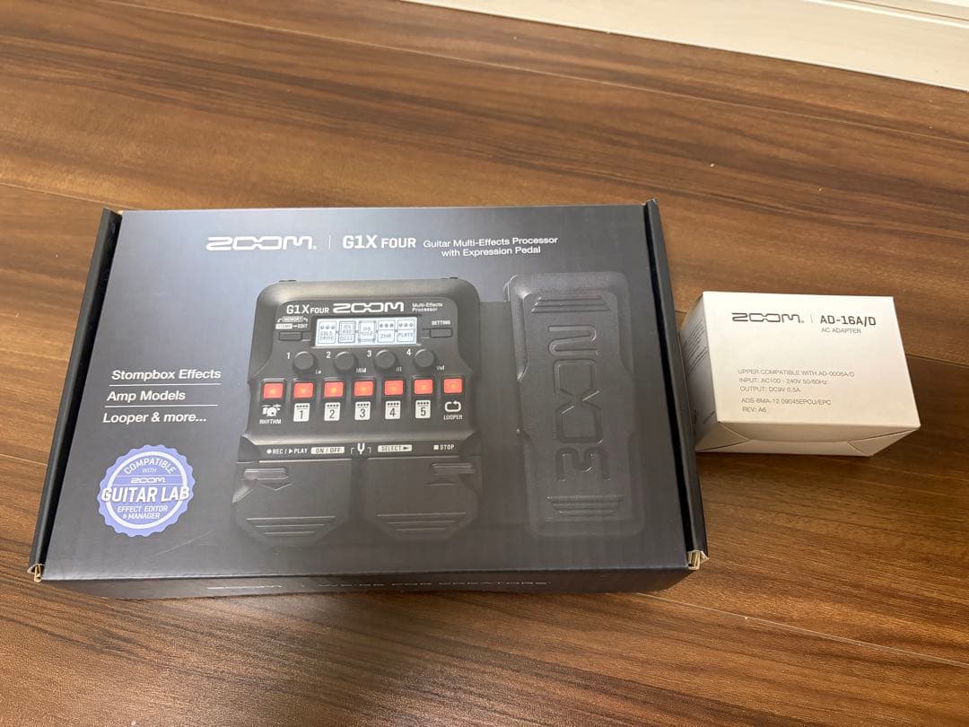 ZOOM G1X FOUR ギターエフェクター/専用ACアダプターセット