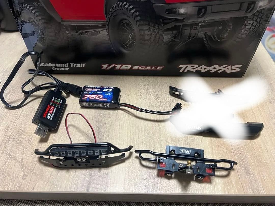 Traxxas trx4m フォードBronco 黒 オフロードRCカー